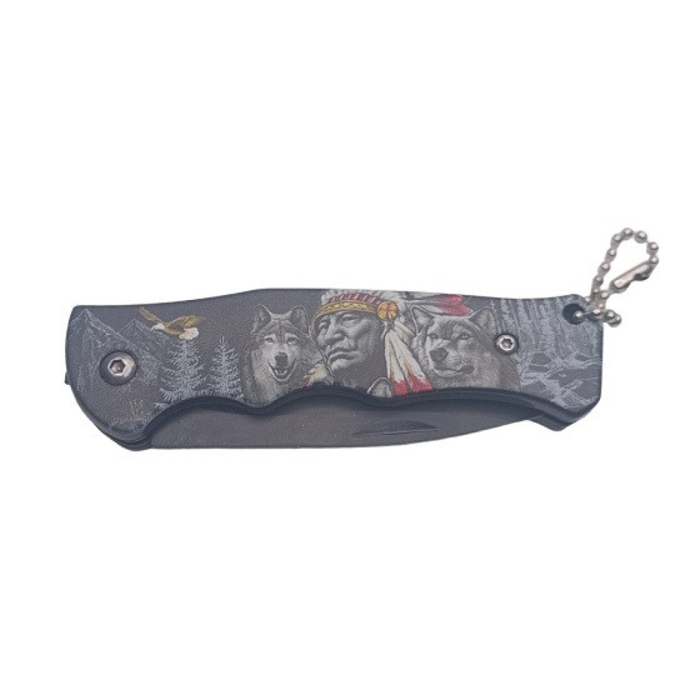 Ніж складний Knifes Skull 4760X -1