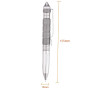 Ручка Тактична зі склобоєм Laix B2 Tactical Pen / алюміній Сірий