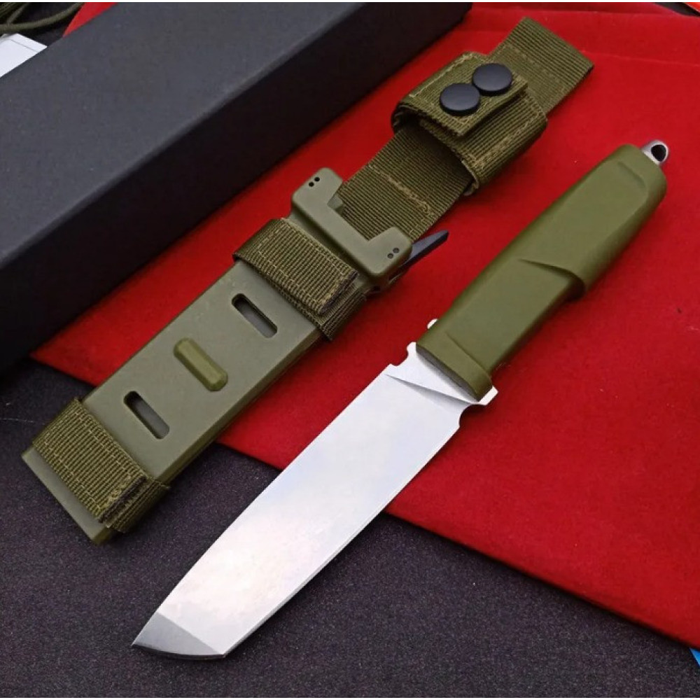 Ніж мисливський Ext. Ratia 2268C Green-Silver