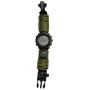 Годинники наручні SKMEI 1213AG, PARACORD, ARMY GREEN BIG SIZE, Компас, термометр, кресало, 10464