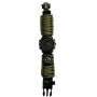 Годинники наручні SKMEI 1426AGBK, PARACORD, ARMY GREEN-BLACK, ABS RING, компас, термометр, 10463