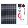 Сонячна панель SOLAR PANEL 18V60W + Екран індикації Сонячна панель SOLAR PANEL 18V60W + Екран індикації