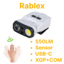 Налобний ліхтар Rablex RB970, 1хXPG+1хCOB, Сенсор, акум, Type-C Налобний ліхтар Rablex RB970, 1хXPG+1хCOB, Сенсор, акум, Type-C