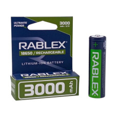 Акумулятор Rablex 18650 Li-ion 3000mAh Li-ION 3.7v