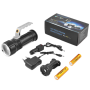 Ручний ліхтар Police S912-XPE+COB, Білий, Червоний, 2x18650, zoom, ЗУ 220V, 12V Ручний ліхтар Police S912-XPE+COB, Білий, Червоний, 2x18650, zoom, ЗУ 220V, 12V