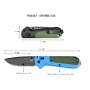 Ніж складаний Benchmade 430BK, 452 Чорний