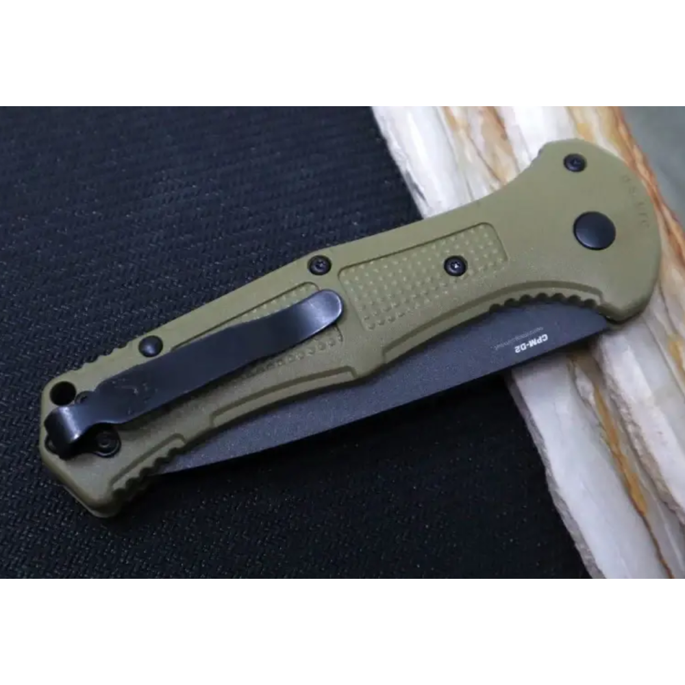 Ніж викидний Benchmade K2042, 440 - Олива