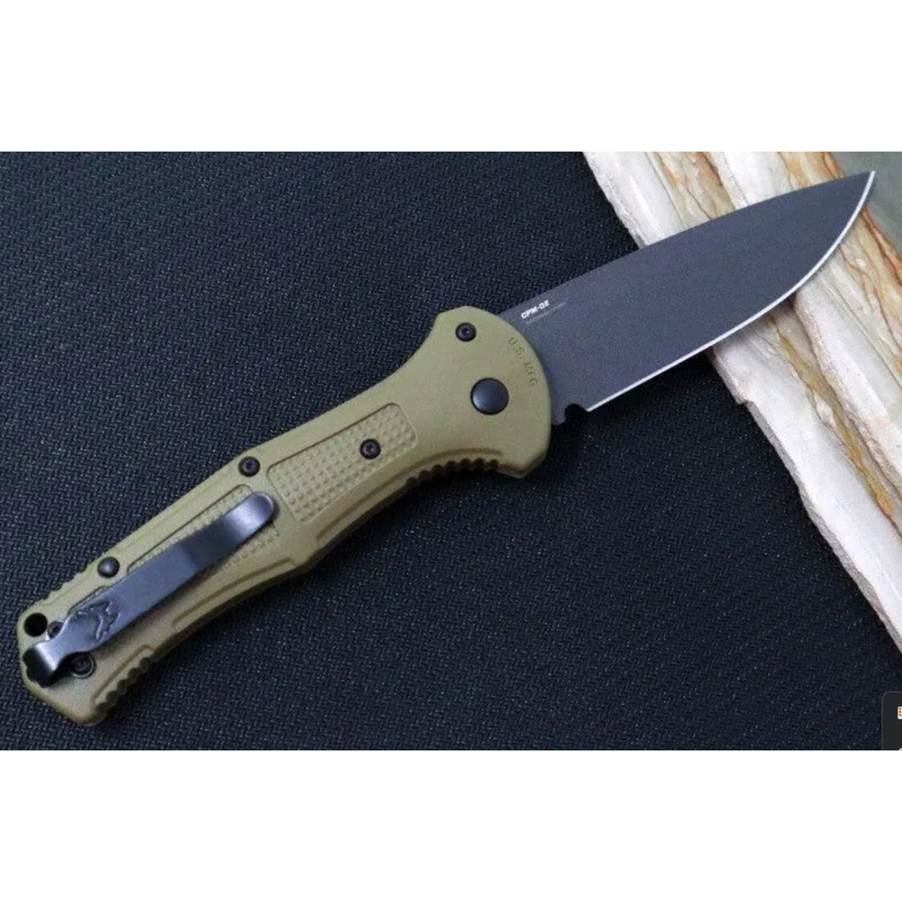 Ніж викидний Benchmade K2042, 440 - Олива