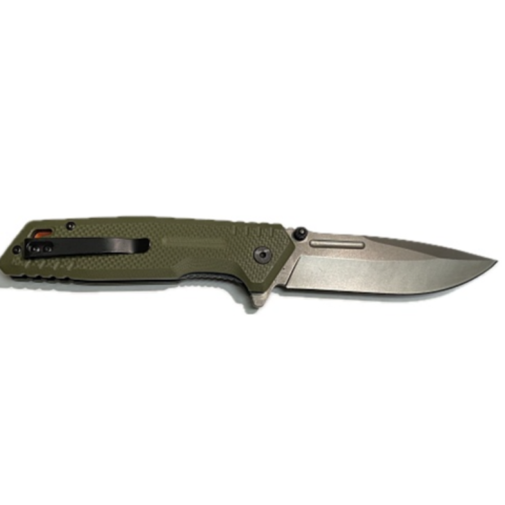 Ніж складний ChongMing, 437 - Olive