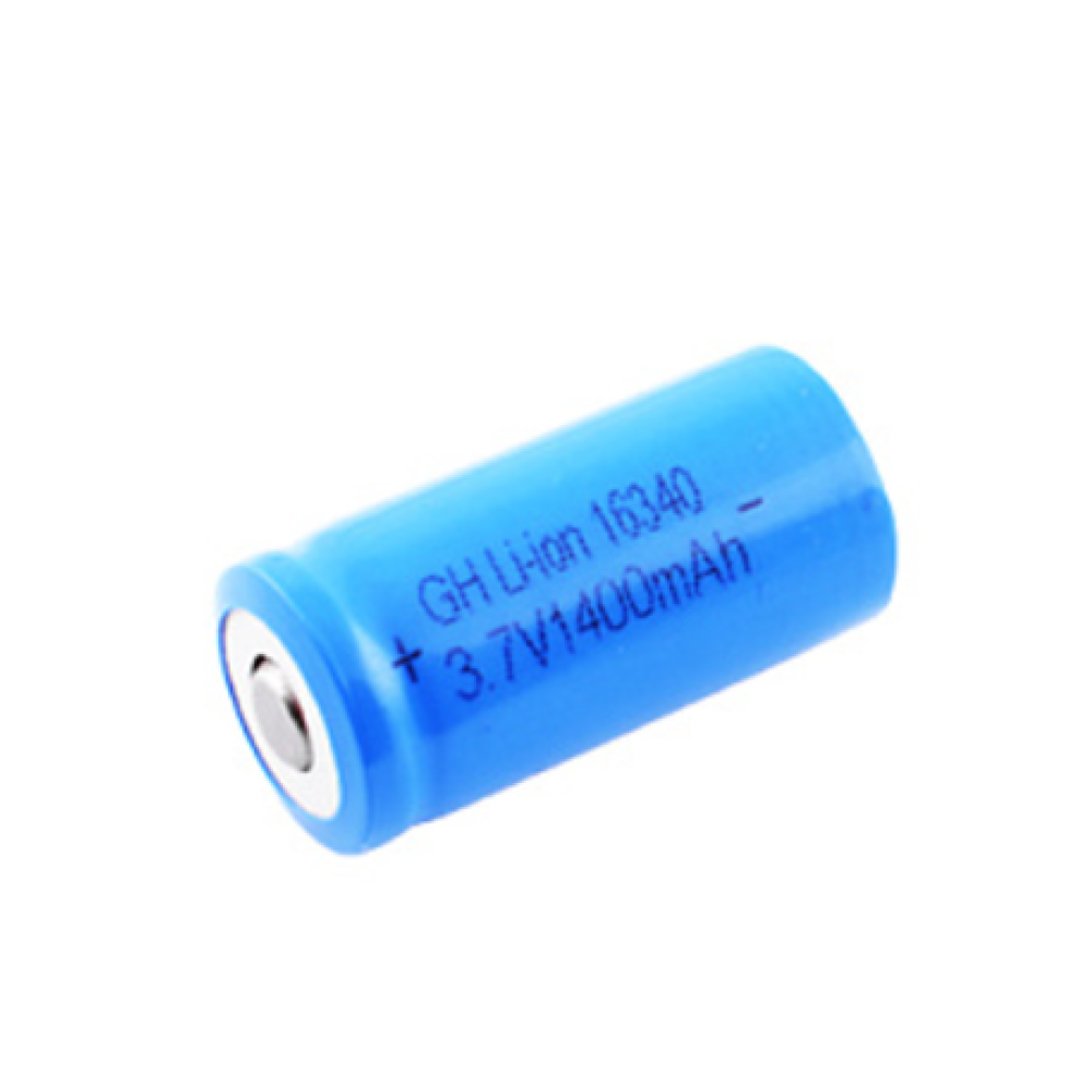 Акумулятор 16340 Li-ion 1400mAh 3.7V