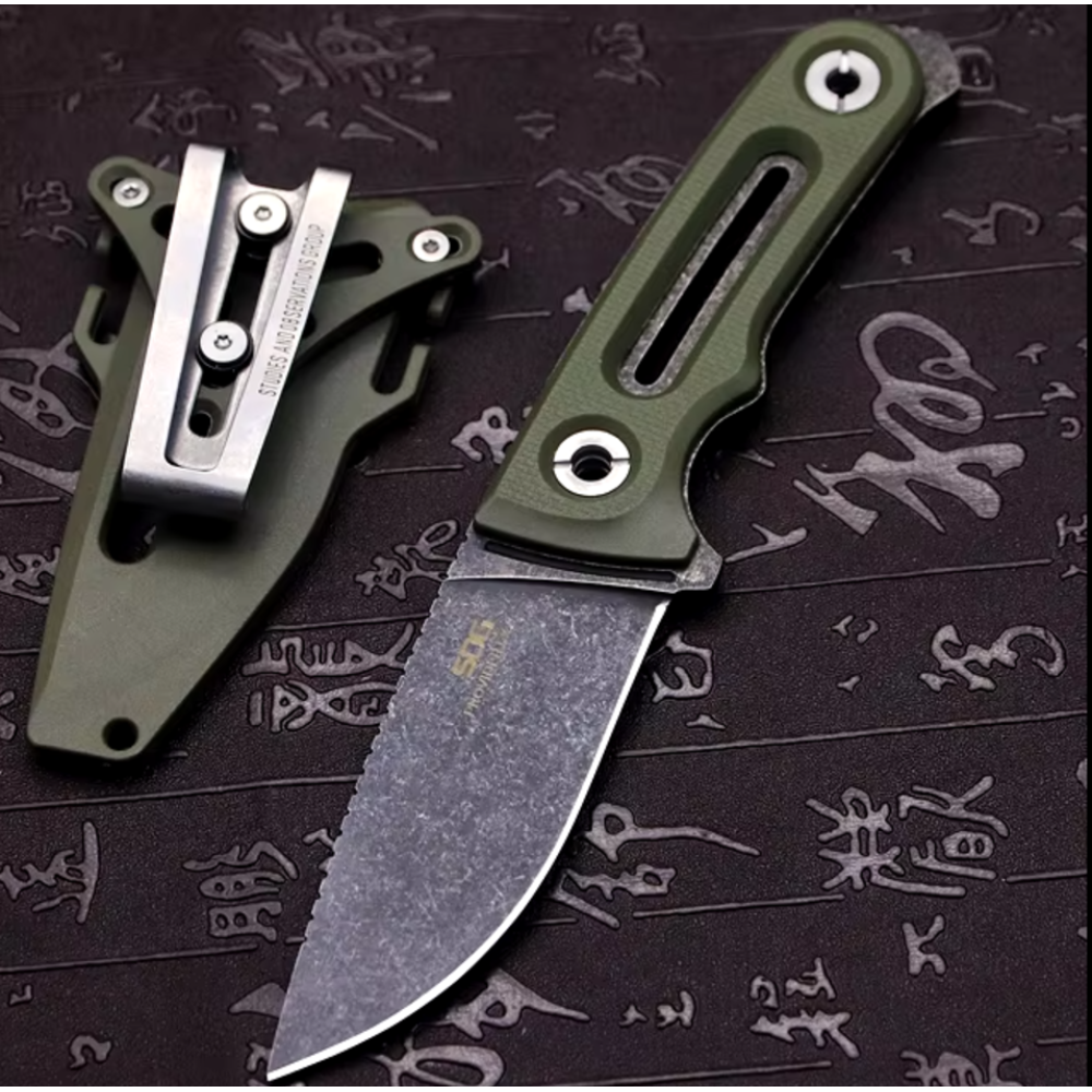 Ніж мисливський SOG DC53, 465 - Black