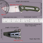 Ніж мисливський SOG DC53, 465 - Black
