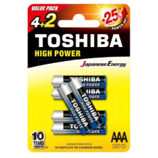 Акумулятор Toshiba LR3/AAA/Лужний Високої Потужності