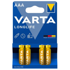 Батарейка Varta LR3/AAA Longlife Alkaline 4шт
