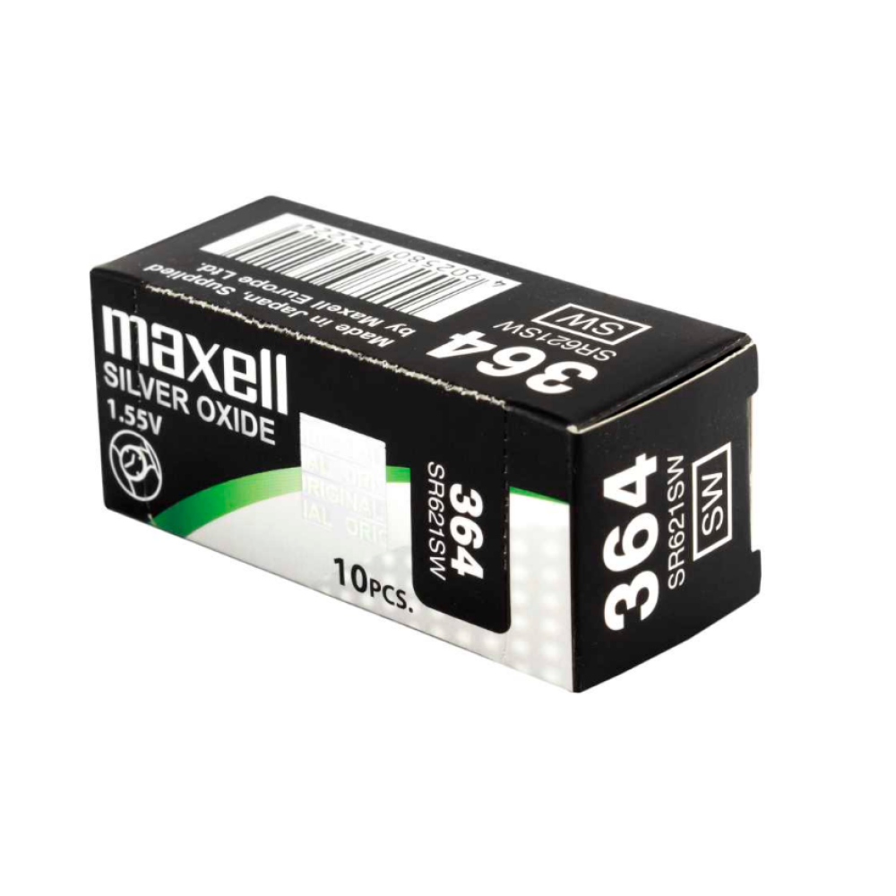 Батарейки-таблетки Maxell 364 / AG1 /