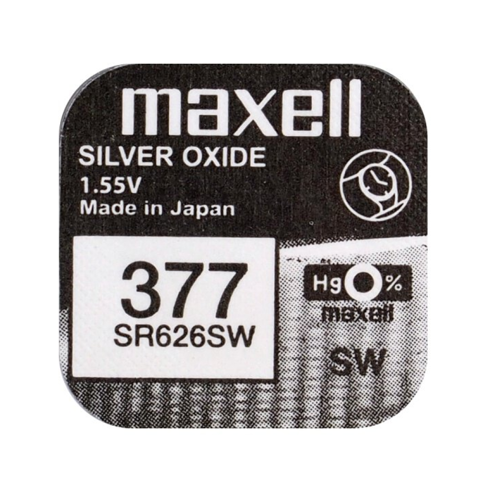 Батарейки-таблетки Maxell 377 / AG4 /