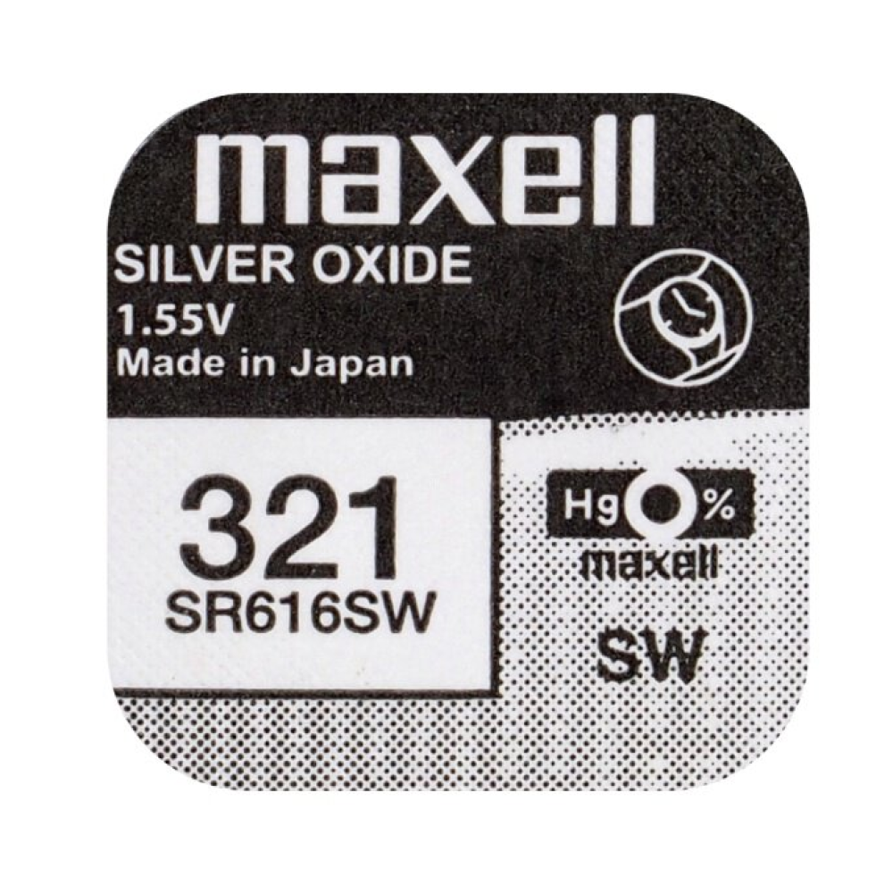 Батарейки-таблетки Maxell 321 / SP10 /