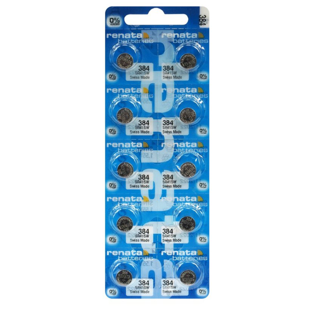 Батарейки-таблетки Renata 384 10 шт. на блістері