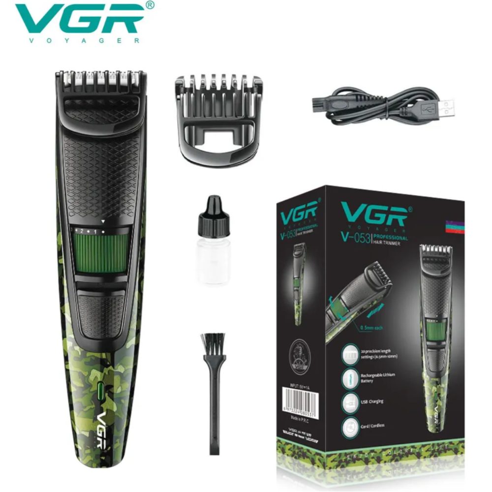 Тример бороди та вусів VGR V-053