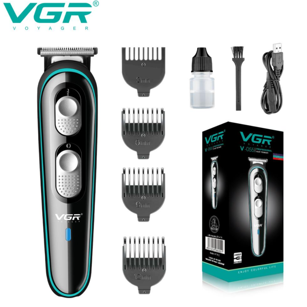 Тример для бороди та вусів VGR V-055