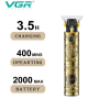 Триммер для бороди та вусів VGR V-097 Gold Триммер для бороди та вусів VGR V-097 Gold