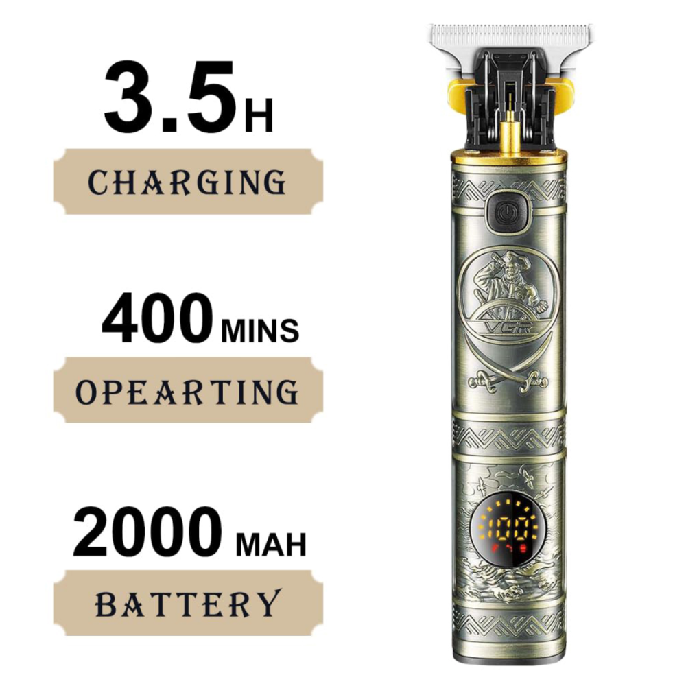 Тример для бороди та вусів VGR V-097 Platinum