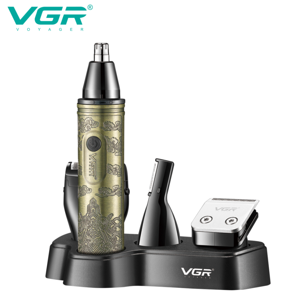 Тример для бороди носа вух VGR V-621