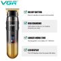 Тример бороди та вусів VGR V-929 Gold Тример бороди та вусів VGR V-929 Gold