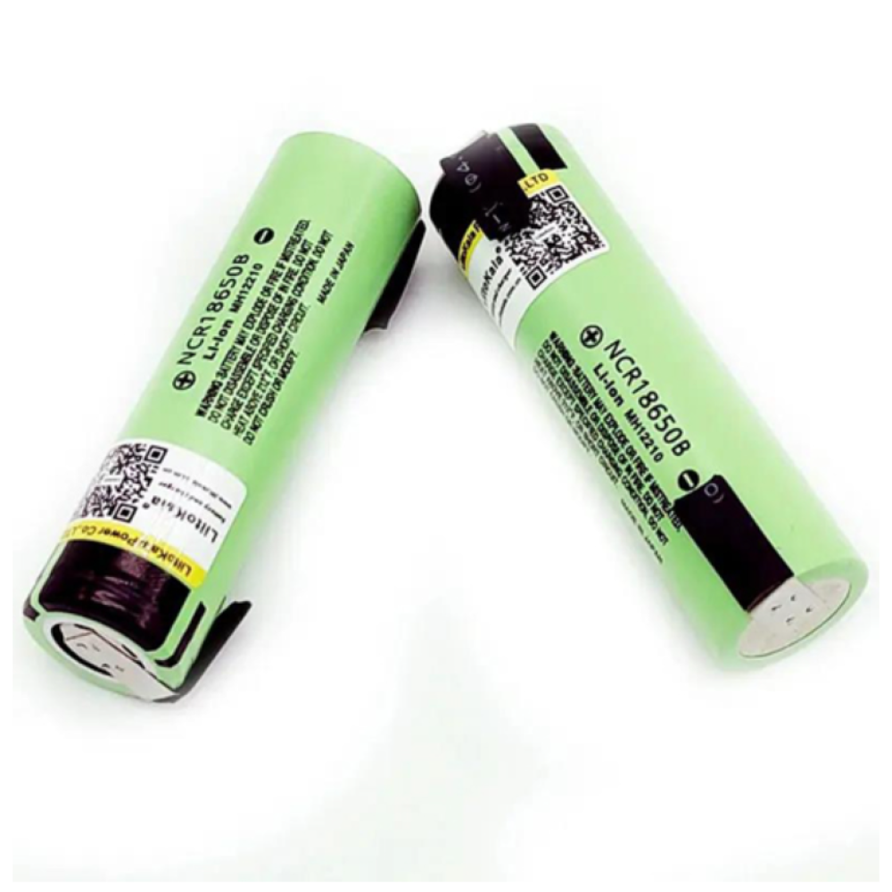 Акумулятор 18650, LiitoKala 34B-N, 3400mah, з контактами під пайку