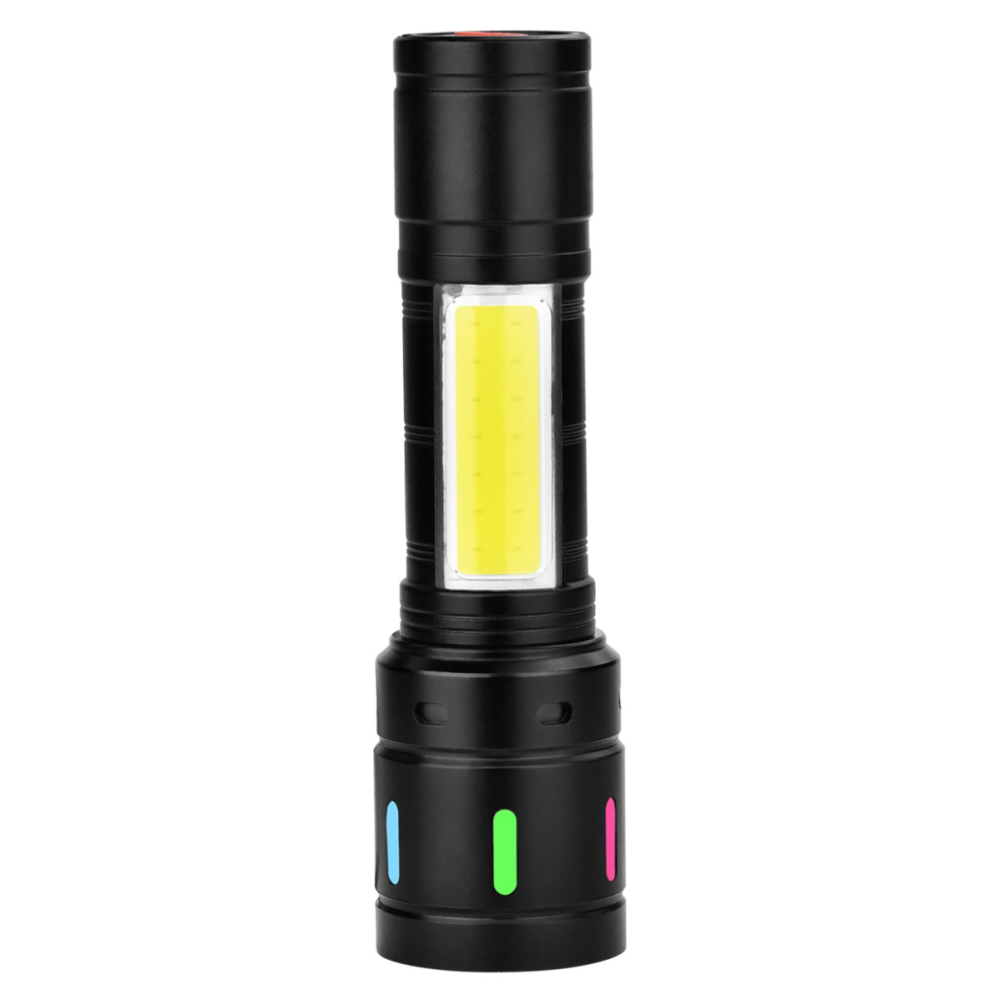 Ручний ліхтар BL-627-TG+COB, Li-Ion акумулятор, індикація заряду, ЗУ Type-C, зум