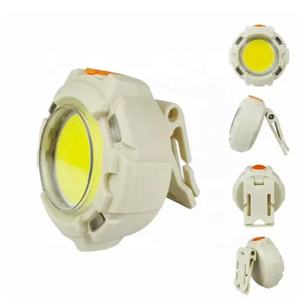 Налобний ліхтар CY-2026-B-COB, 2LED червоний, 2LED синій, Li-Ion акумулятор, ЗУ Type-C