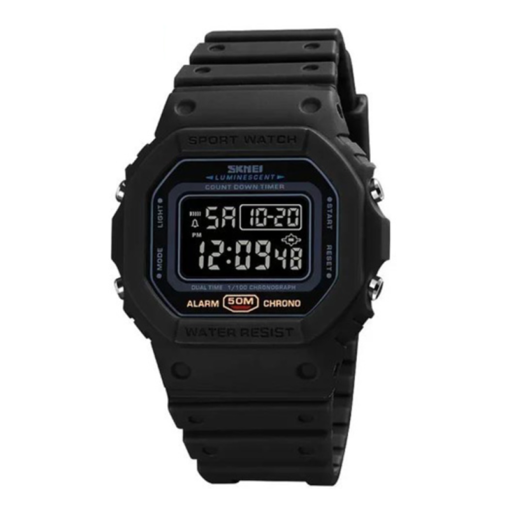Годинники наручні SKMEI 1628BKBK, BLACK-BLACK, 10256