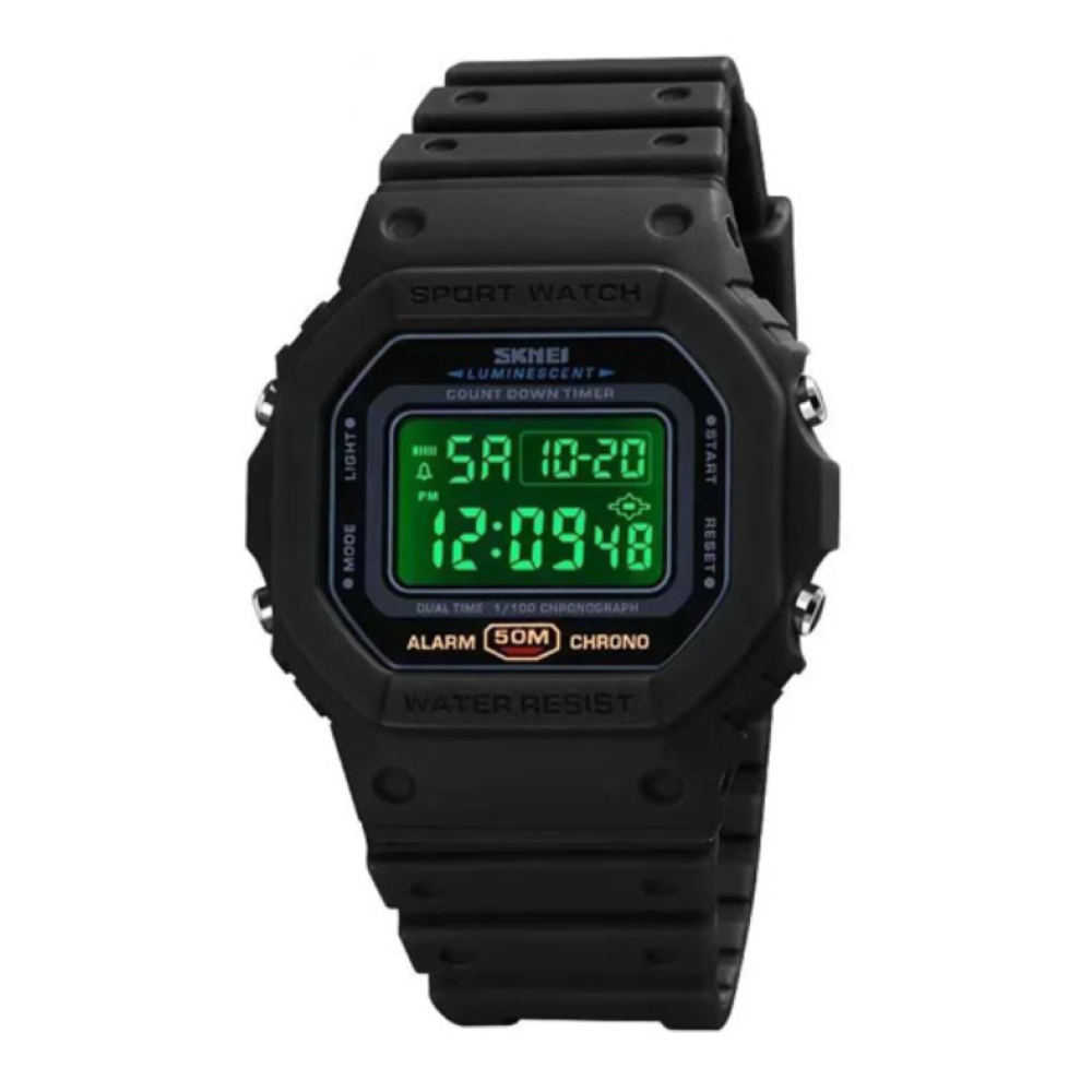 Годинники наручні SKMEI 1628BKBK, BLACK-BLACK, 10256