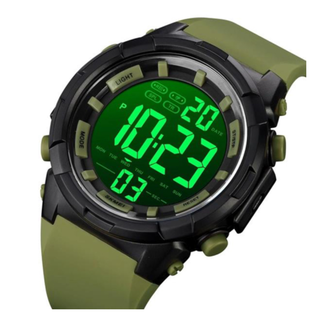 Годинники наручні SKMEI 1845AG, ARMY GREEN, 9283