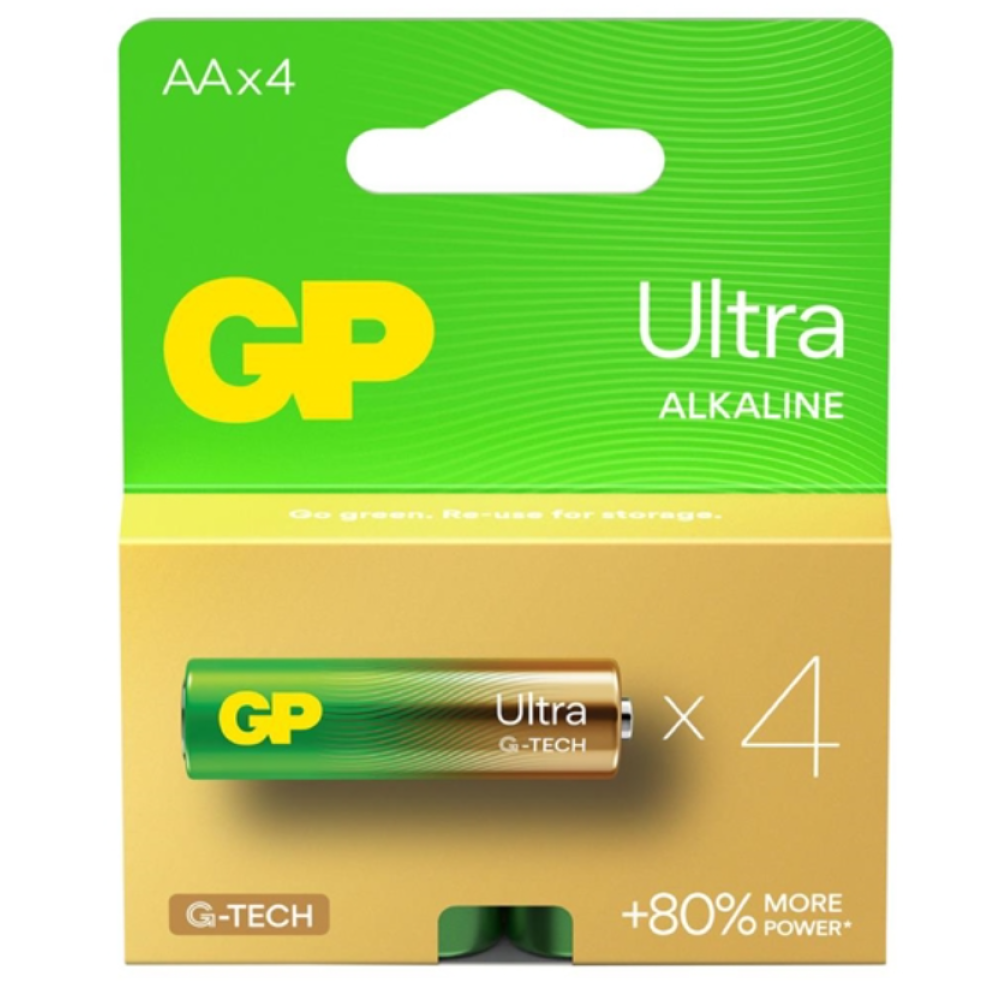 Акумулятор GP Ultra LR6, AA, Алюмінієвий