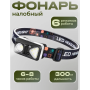 Налобний ліхтар PL-185, холодний, теплий, червоний світло, ЗУ Type-C, сенсор Налобний ліхтар PL-185, холодний, теплий, червоний світло, ЗУ Type-C, сенсор