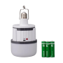 Лампа кемпінгова в цоколі BL-699, PL-40W E27, 40W, 3*18650, AC/DC, з гачком, Type-C