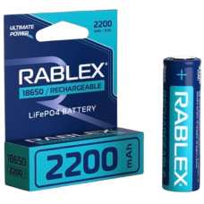 Акумулятор Rablex 18650 LiFePO4 2200mAh Li-ION 3.2v