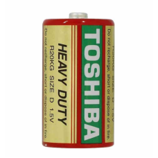 Акумулятор Toshiba R20, DUTY HEAVY, червоний