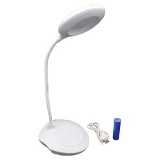 Настільна LED лампа акумуляторна JL-816A на 18650 / microUSB (сенсорний вимикач)