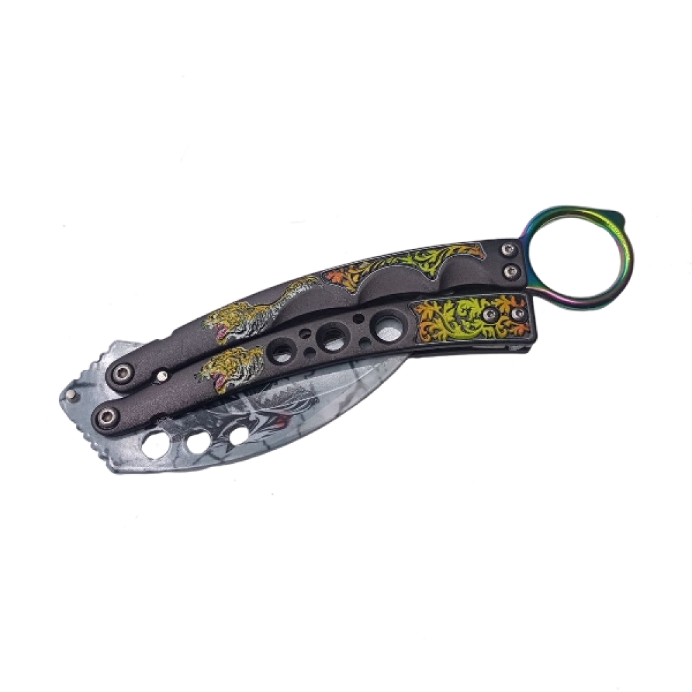 Ніж метелик Dif CSGO A879 Вовк