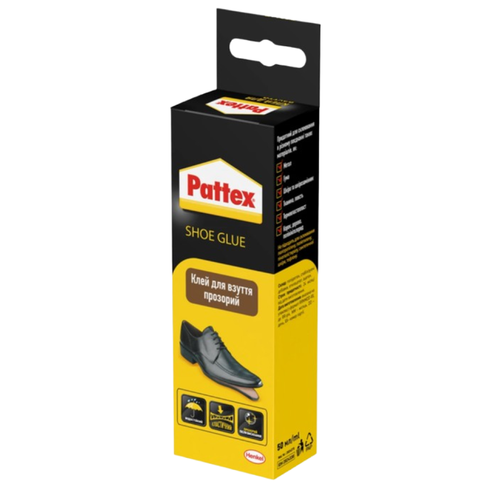 Клей Pattex для взуття 50 мл Прозорий (2924336)