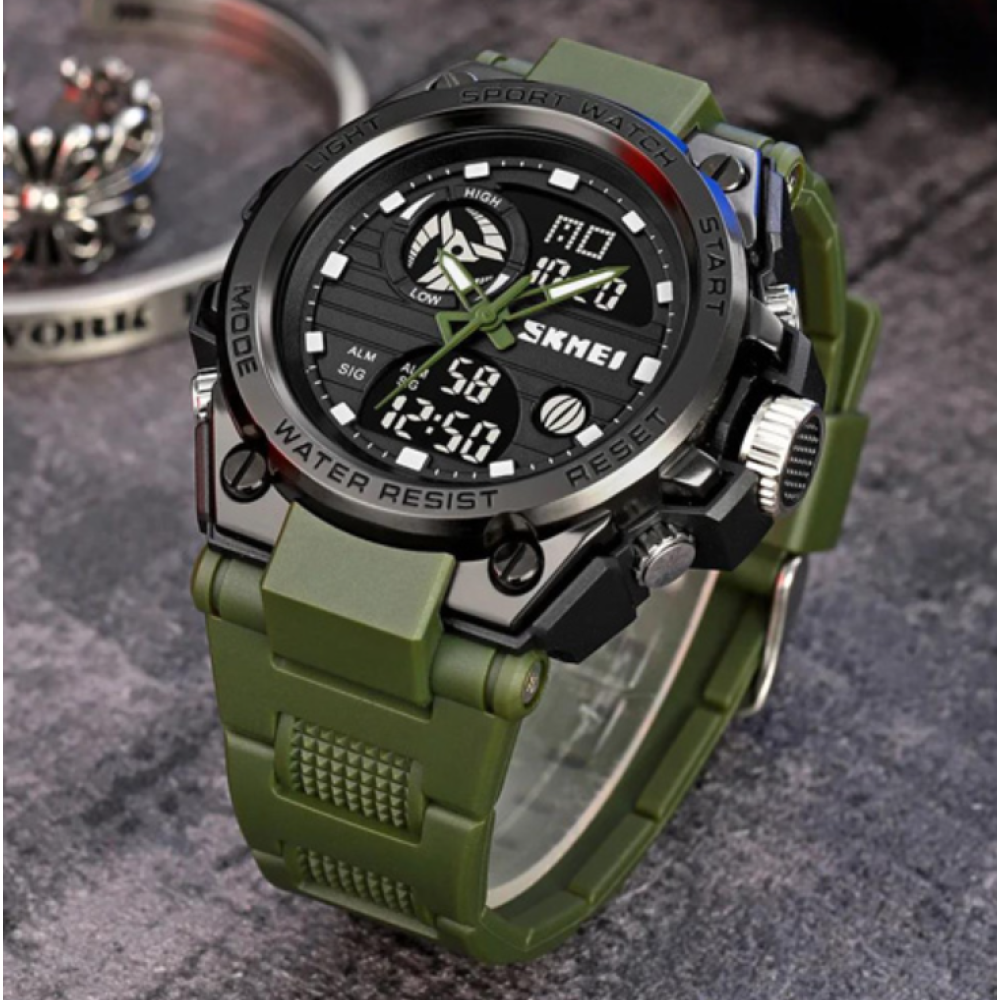 Годинники наручні SKMEI 2031AG, ARMY GREEN, 9782