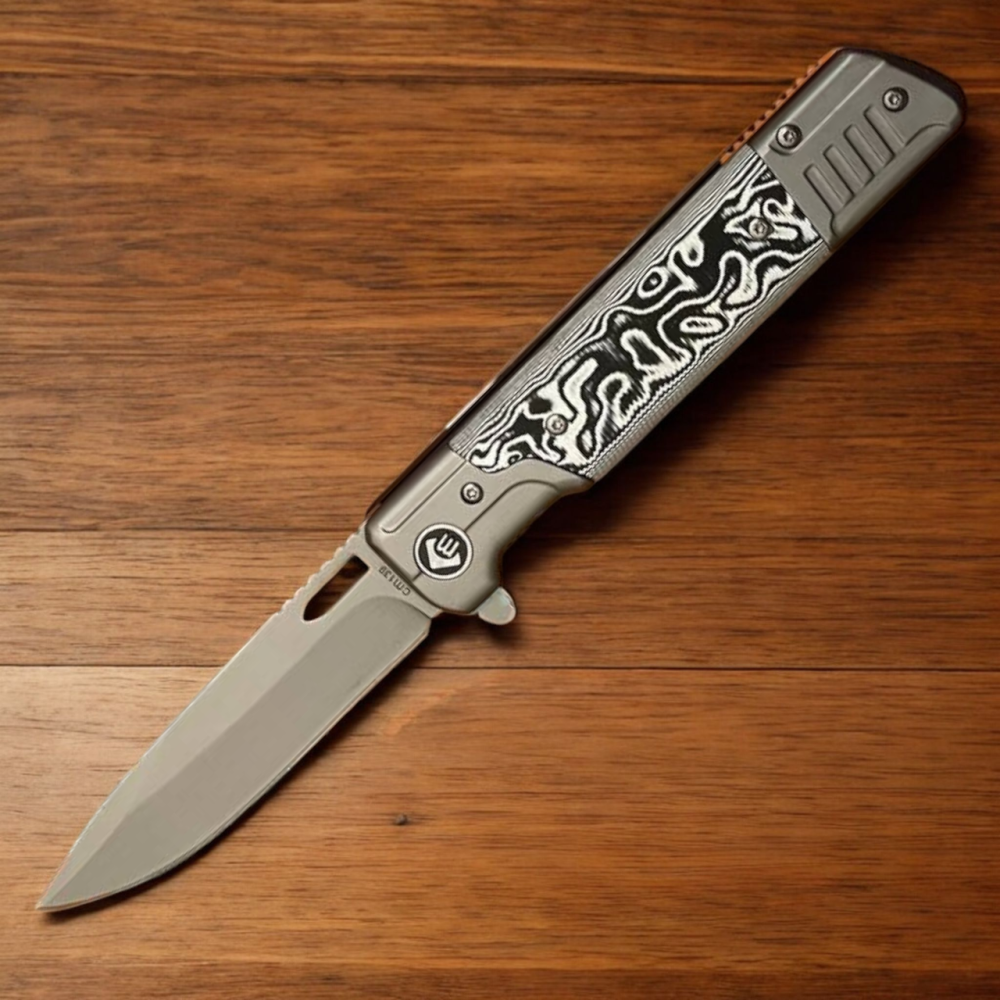 Ніж складний ChongMing CM139, 2146 Білий