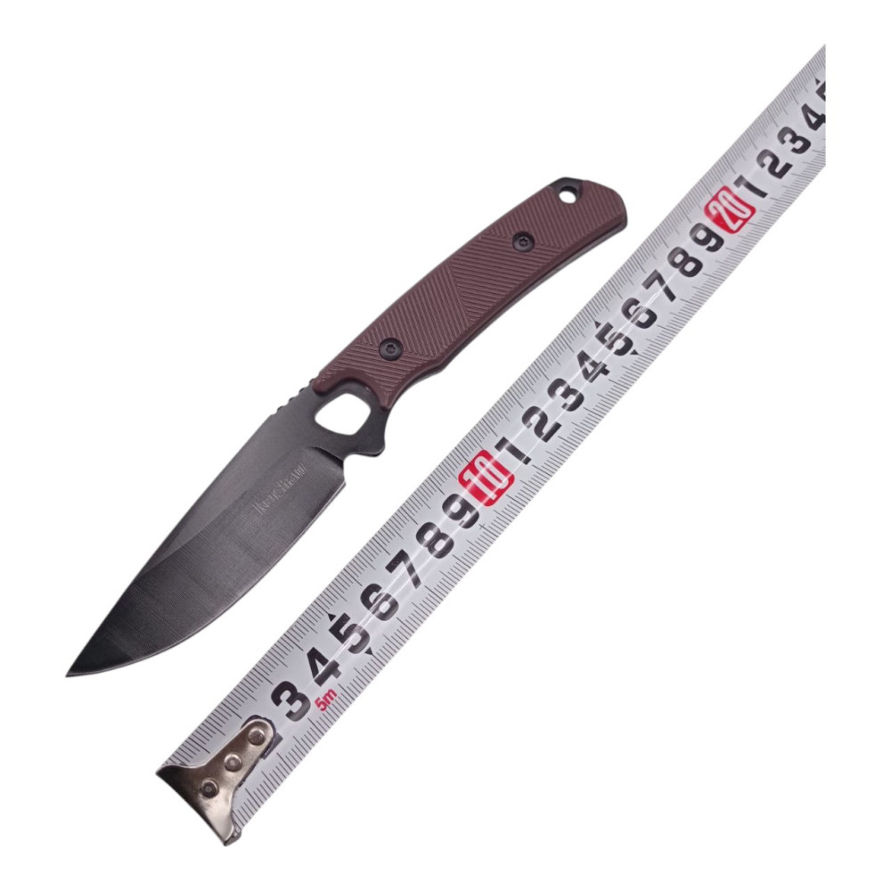 Ніж мисливський Kershaw Steppe, 699 Коричнево-чорний