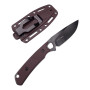 Ніж мисливський Kershaw Steppe, 699 Коричнево-чорний