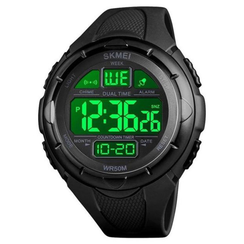 Годинники наручні SKMEI 1656BK, ЧОРНИЙ, 9769