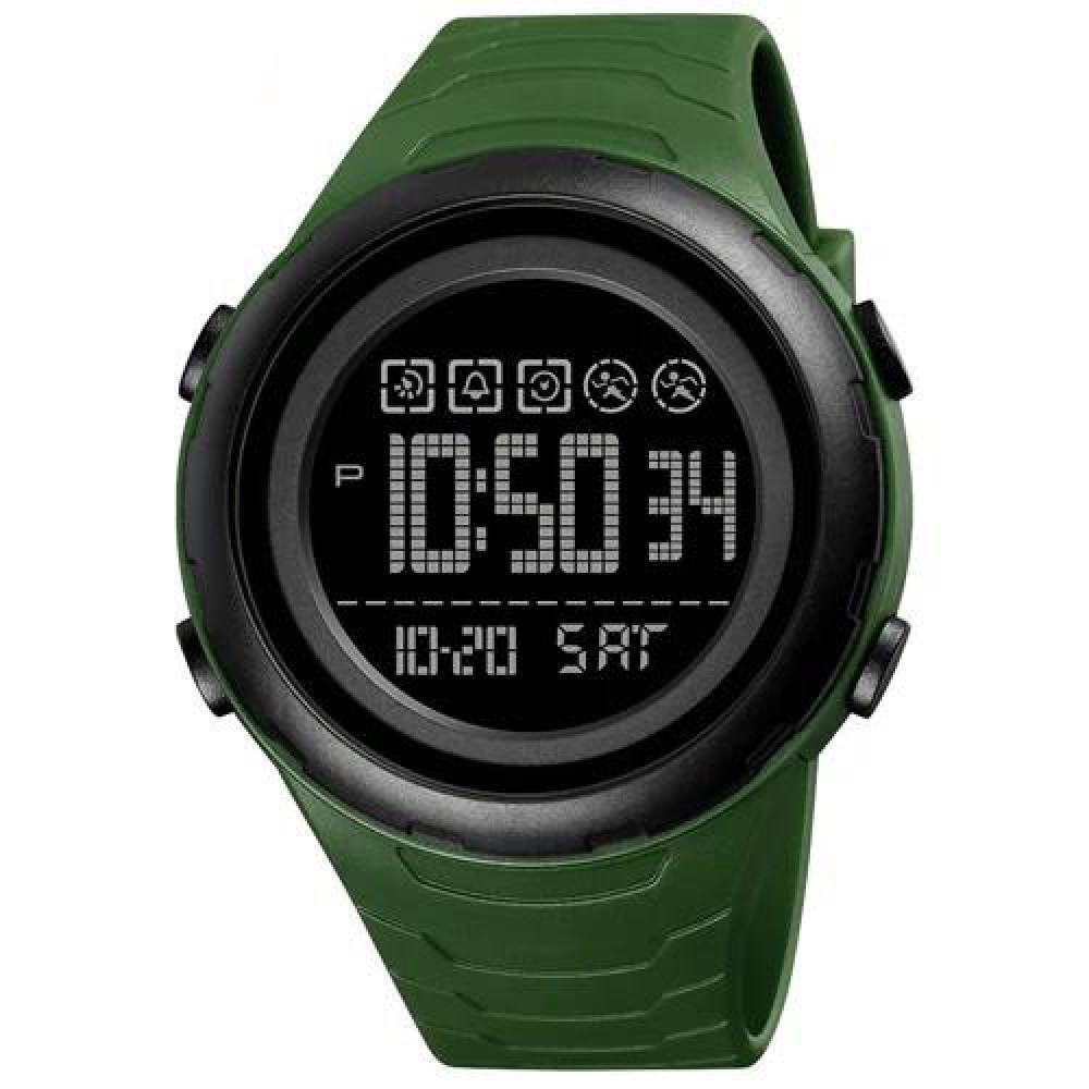 Годинники наручні SKMEI 1674AGBK, ARMY GREEN-BLACK, 10266