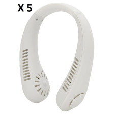 Вентилятор на шию Hands-free USB міні-вентилятор X5 з акумулятором 10037