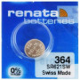 Батарейки-таблетки Renata 364 / SR621 / 10 шт. на блістері
